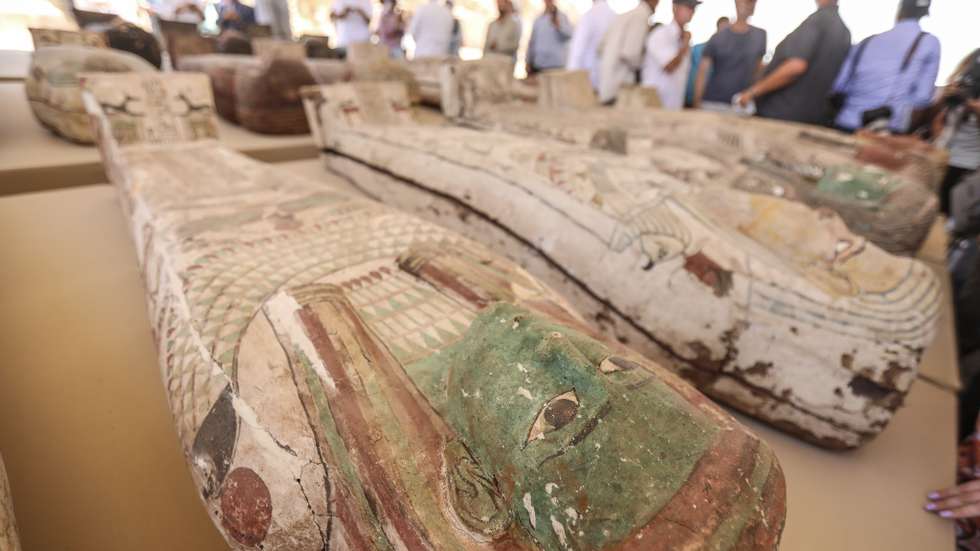 Ancient mummies and statues found in Egypt