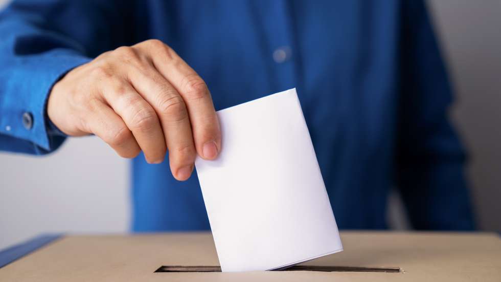 Voting box and election image,election