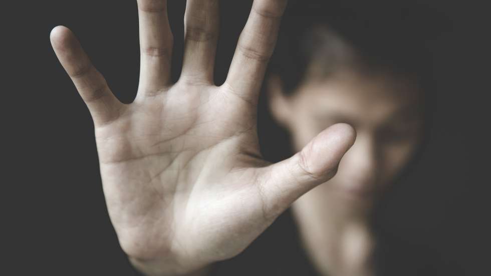 The Woman Raised Her Hand To Stop Him. Campaign To Stop Violence Against Women.