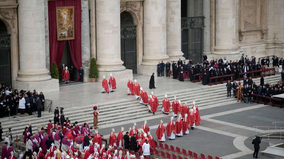 The Funeral Of Pope Emeritus Benedict XVI Takes Place In St Peter's Basilica