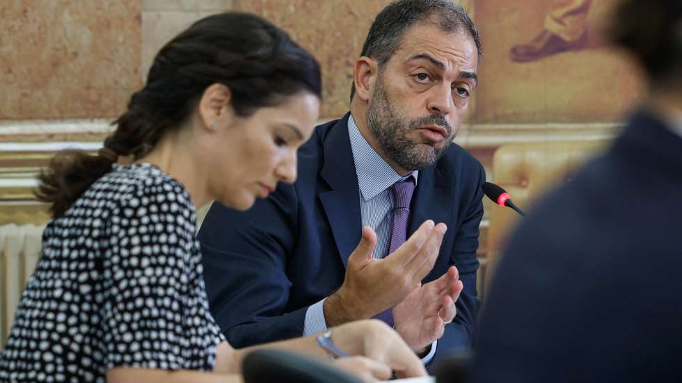 Ana Fontoura Gouveia, secretária de Estado da Energia, e Duarte Cordeiro, ministro com a tutela da pasta