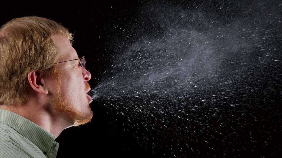 Man Sneezing