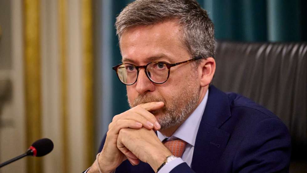 Lisbon Mayor Carlos Moedas With Associação Da Imprensa Estrangeira Em Portugal AIEP