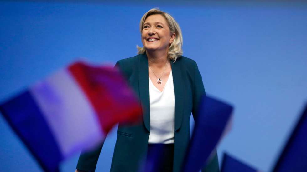French far-right National Rally (RN) Political Party Leader, Marine Le Pen Launches European Elections' Campaign