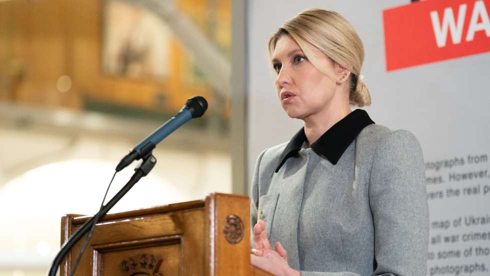 Olena Zelenska visit to UK