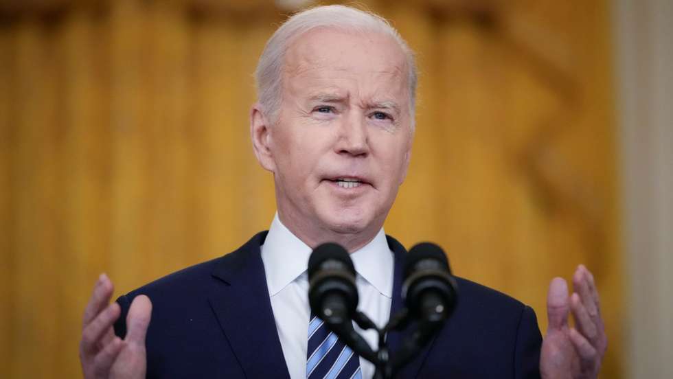 President Biden Delivers Remarks On Russian Invasion Of Ukraine