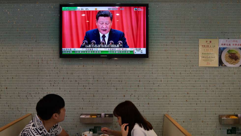 TOPSHOT-HONG KONG-CHINA-POLITICS-CONGRESS