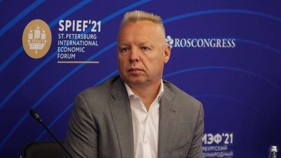 Speaker Dmitry Mazepin, General Director, URALCHEM at the St