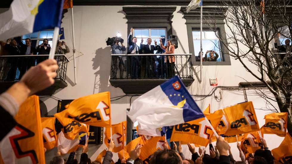 A coligação PSD/CDS/PPM reuniu 42,08% dos votos