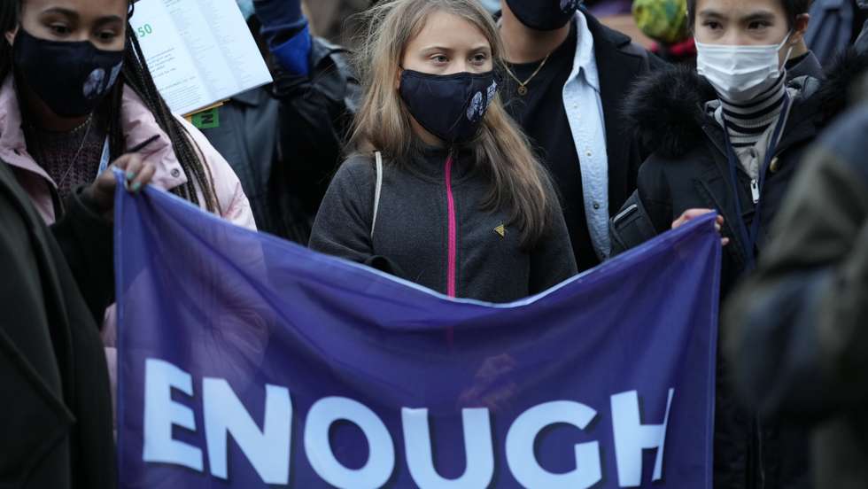 COP26. Greta Thunberg