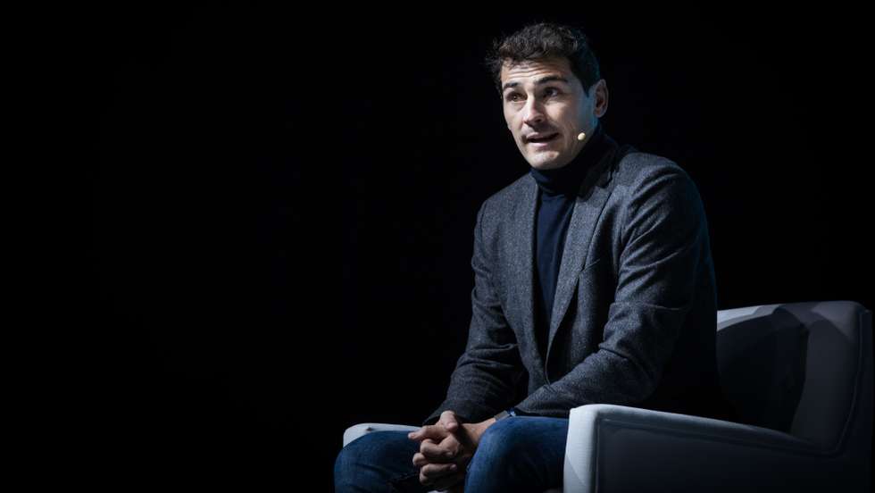 Web Summit: Segundo dia da Web Summit, no Parque das Nações, em Lisboa. Intervenção de Iker Casillas, ex-futebolista. Lisboa, 2 de novembro de 2021. JOÃO PORFÍRIO/OBSERVADOR