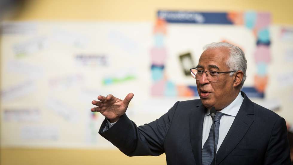 O primeiro ministro António Costa