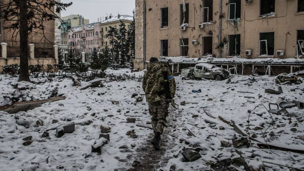 Damage caused in Kharkiv city after Russian attacks