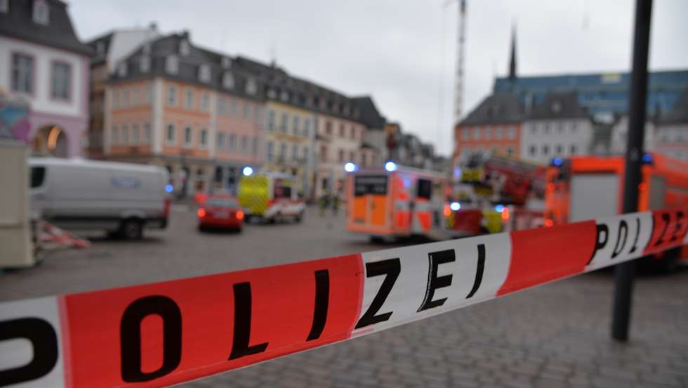 Car detects pedestrians in Trier