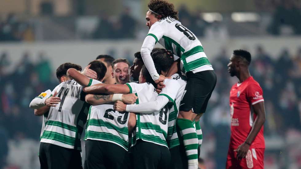 Jogadores do Sporting estão numa grande senda de resultados