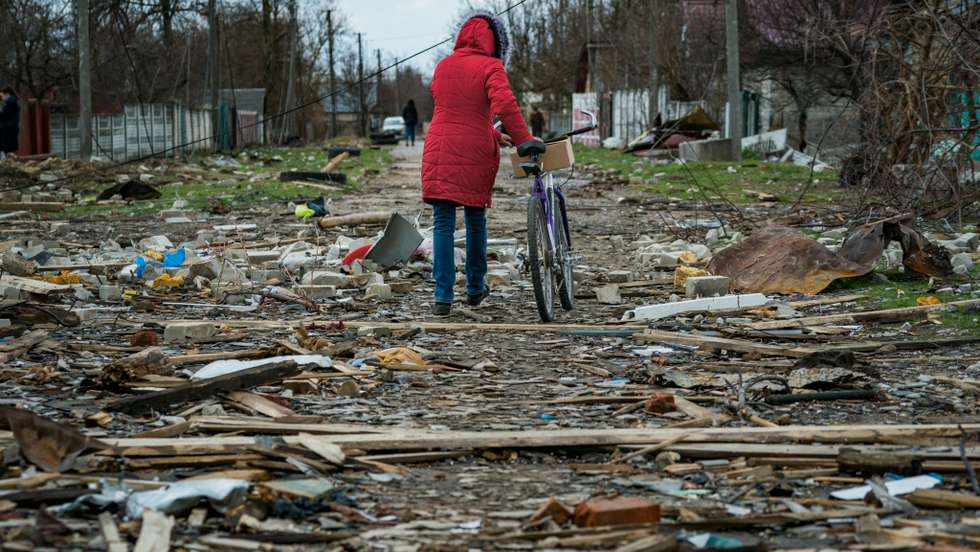 Aftermath Of The Russian Army Shelling Over Chernihiv, Ukraine