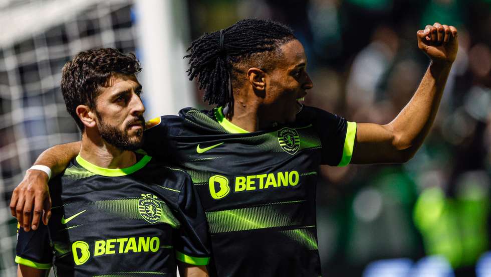 O avançado português marcou o único golo do jogo já na segunda parte