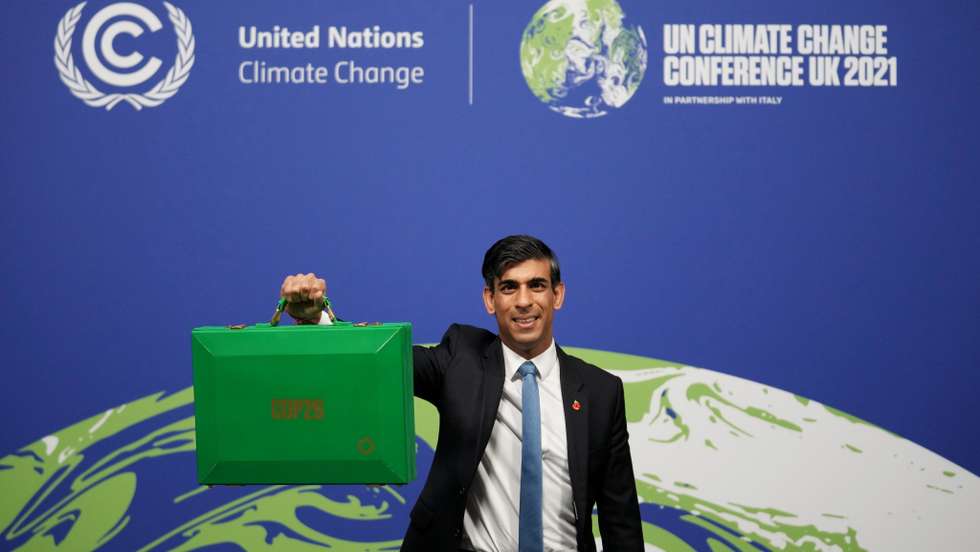 UK Chancellor Rishi Sunak Delivers Keynote Speech To COP26