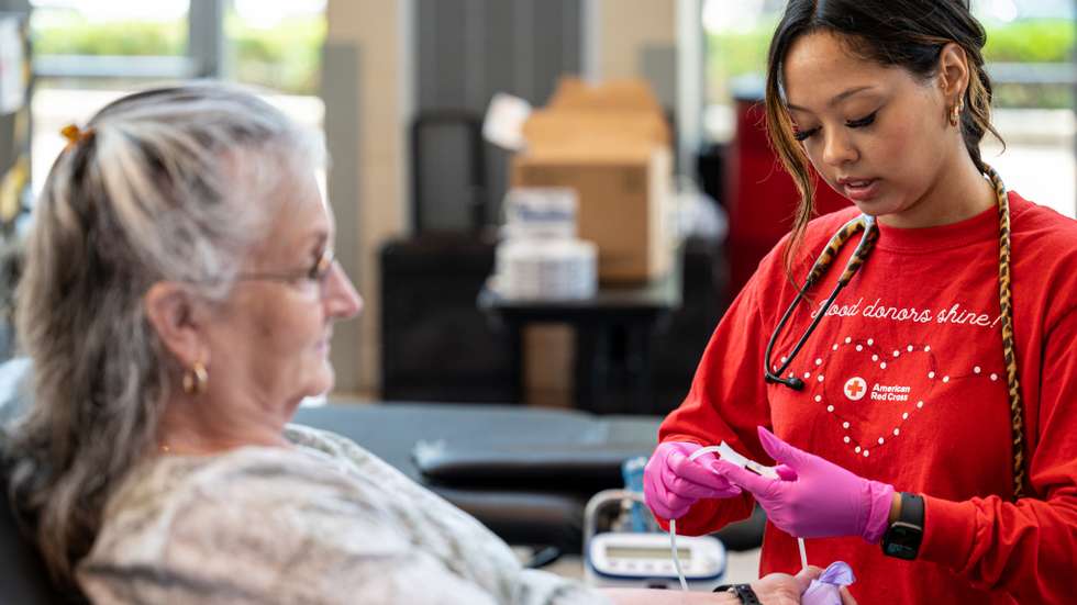 Red Cross Holds Blood Drive In Louisville As Nation Faces Shortage
