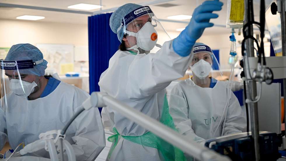 University Hospital Monklands ICU During The Covid-19 Pandemic