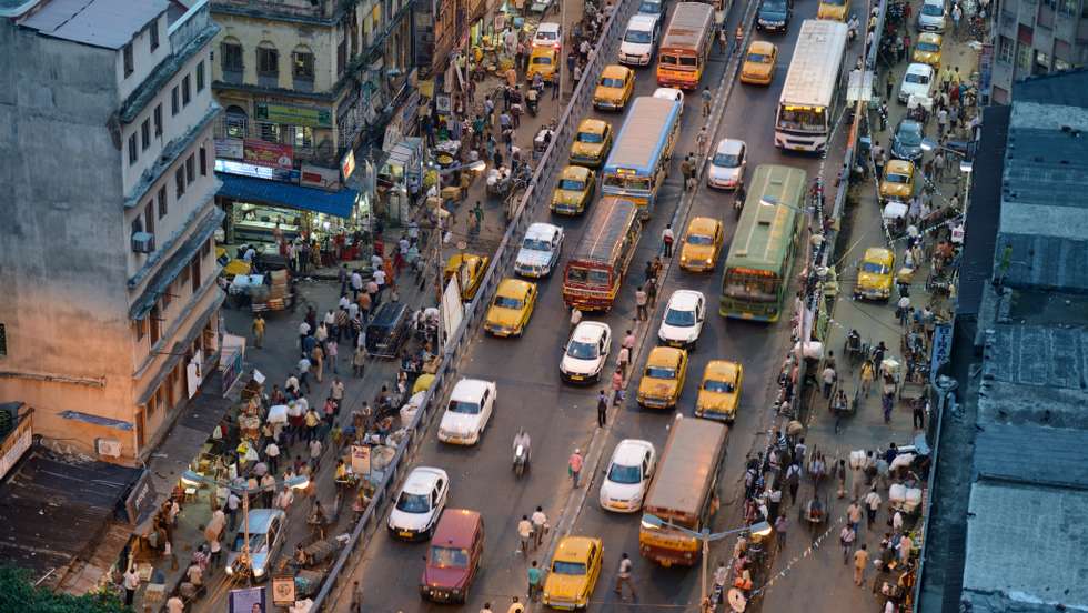 The capital city of Kolkata