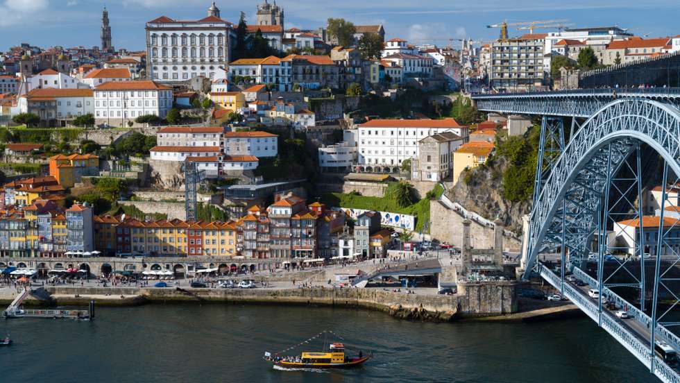 Dom Luis I Bridge, Porto, Portugal