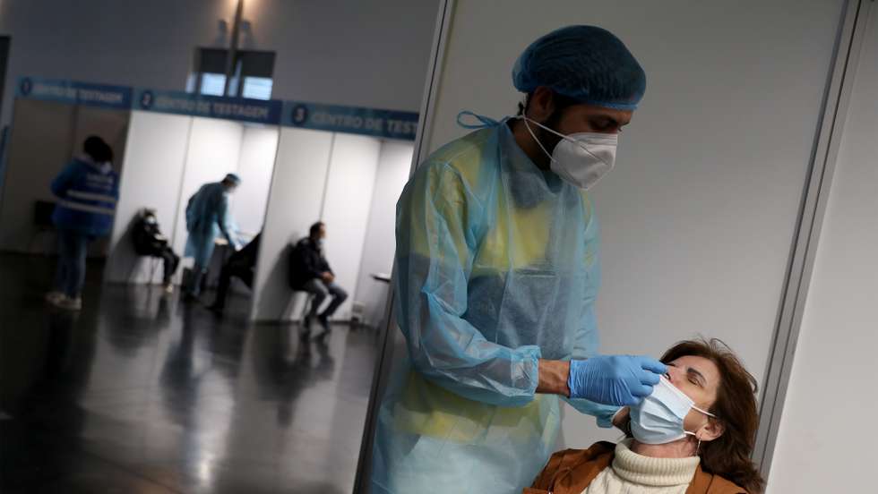 Demand for COVID-19 testing increases in Portugal as case numbers rise ahead of the Christmas Festivities