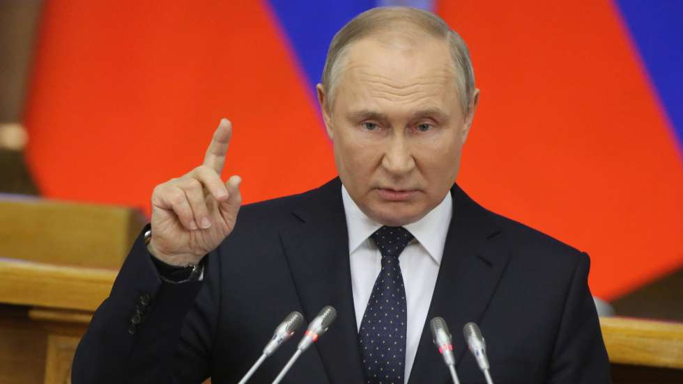 Russian President Vladimir Putin Attends Council Of Lawmakers