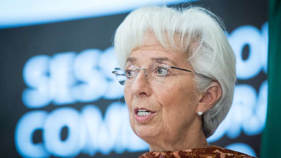 Sessão solene comemorativa do 175.º aniversário do Banco de Portugal. Com a presença do Governador do Banco de Portugal, Mário Centeno; Presidente do Banco Central Europeu, Christine Lagarde; Primeiro-ministro, António Costa. Cerimónia realizou-se no Museu do Dinheiro. Lisboa, 3 de novembro de 2021. JOÃO PORFÍRIO/OBSERVADOR