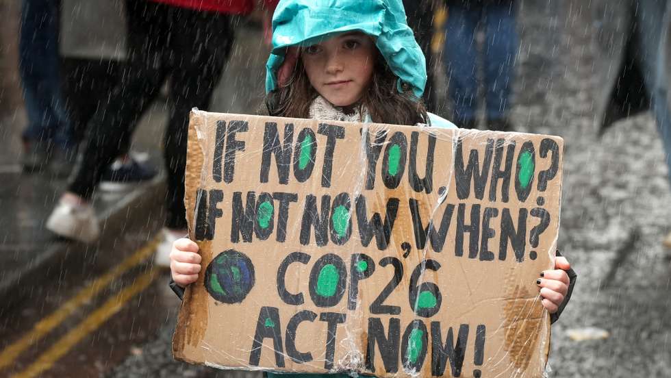 COP26 - protestos em Glasgow