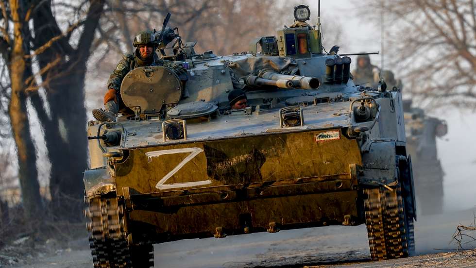 Volnovakha, which fell under the control of Russia