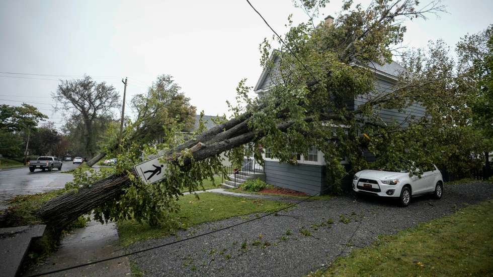 Post-Tropical Storm Fiona Slams Into Nova Scotia As One Of Canada's Largest Storms To Make Landfall