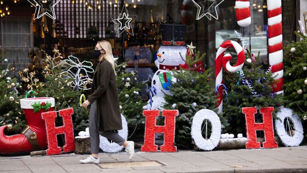 Christmas Decorations In London's West End