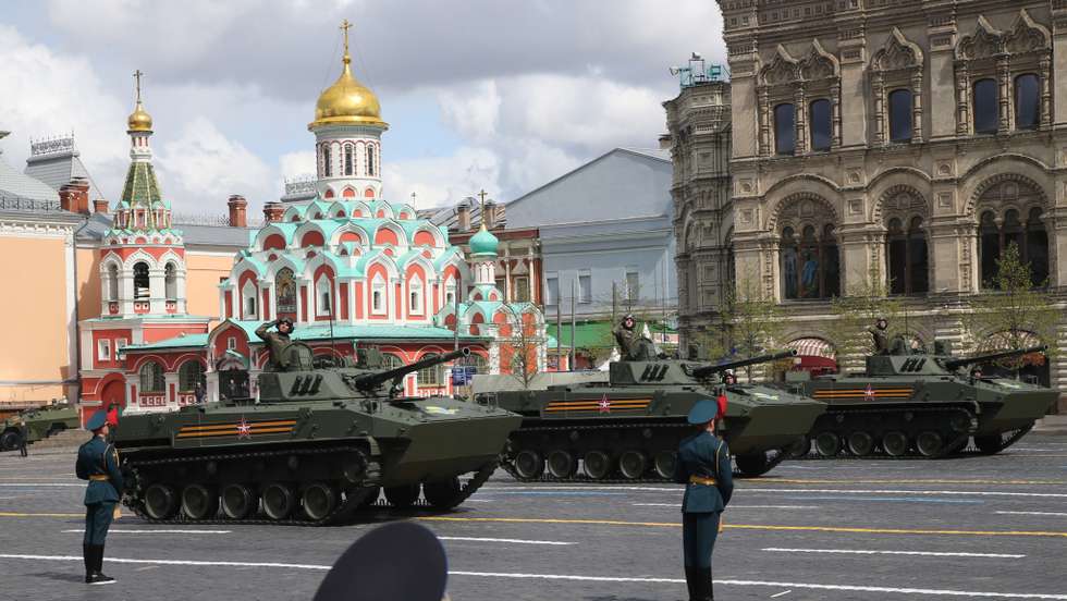 Russian President Vladimir Putin Attends 77th Victory Day With Parade On Red Square