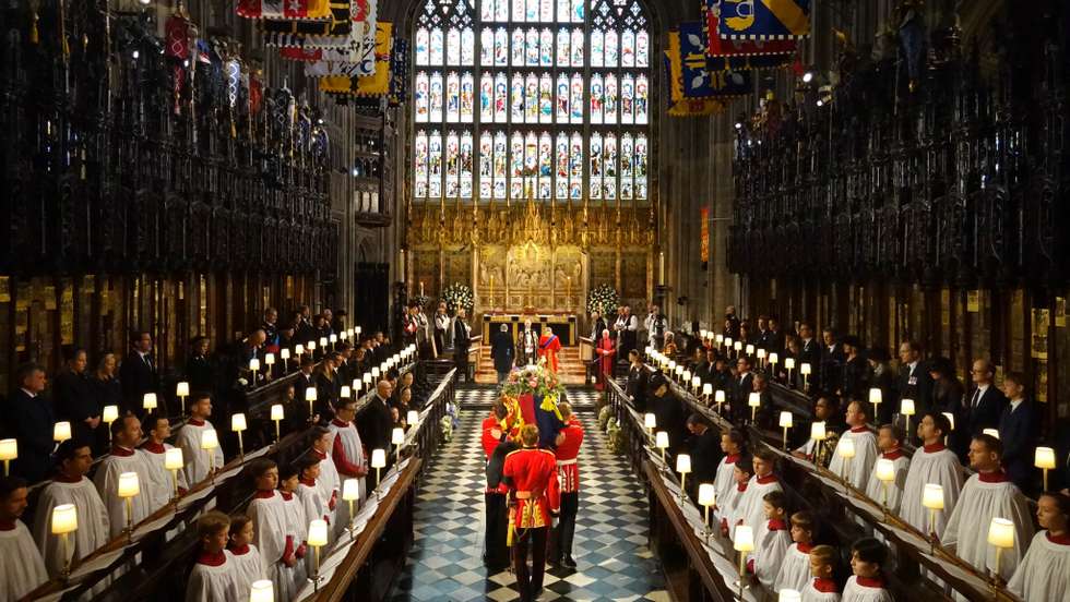 The Committal Service For Her Majesty Queen Elizabeth II