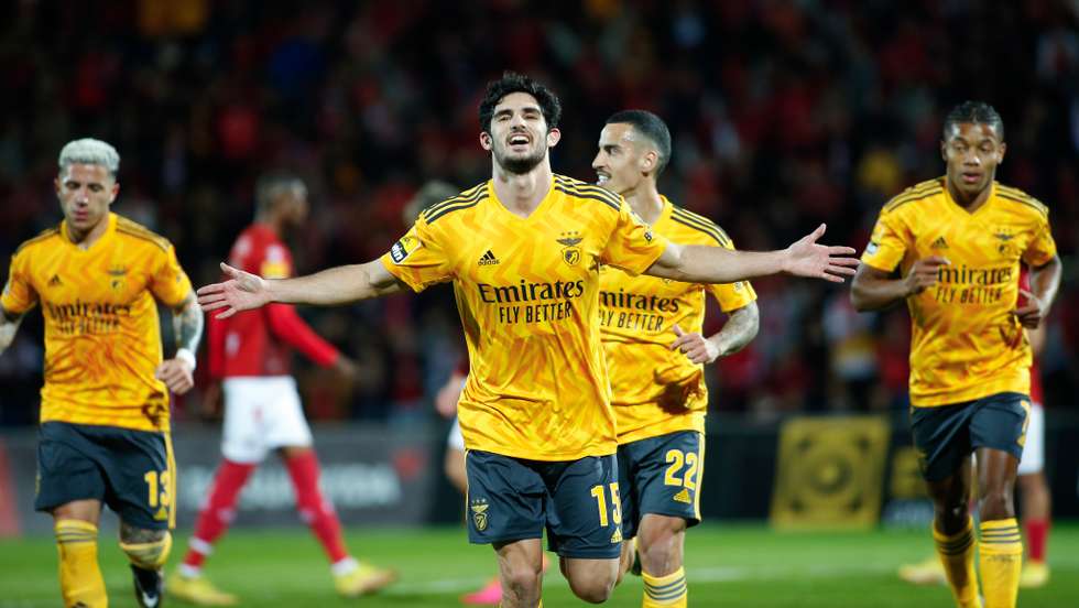Gonçalo Guedes regressou e marcou no regresso ao Benfica seis anos depois.