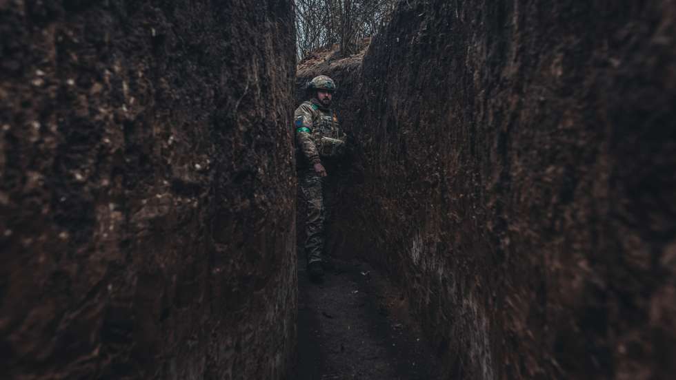 Award ceremony for military merits in Donetsk