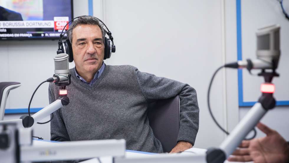Inauguração dos novos estúdios da Rádio Observador com Júlio Magalhães. Lisboa, 25 de novembro de 2021. JOÃO PORFÍRIO/OBSERVADOR