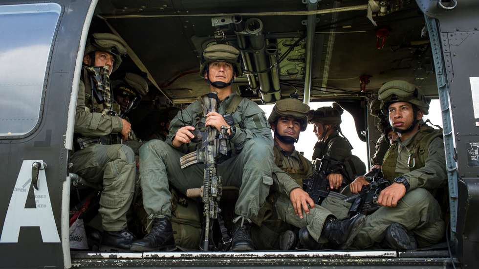 Agamenon Operation of Colombian Anti-Narcotics Forces in Uraba Region