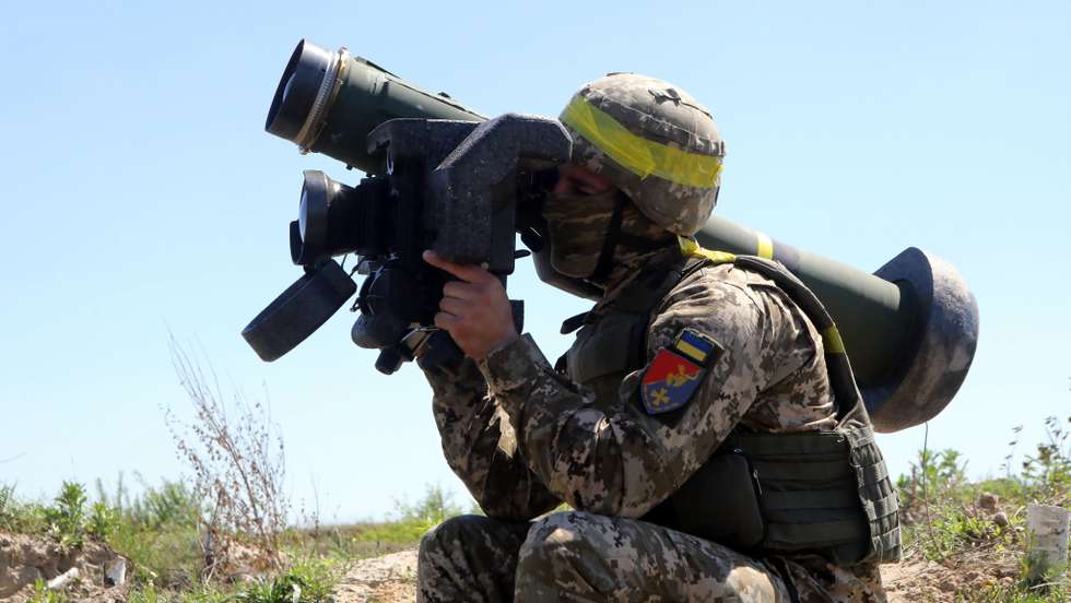 Land Forces brigade of Armed Forces of Ukraine holds training at Rivne test site