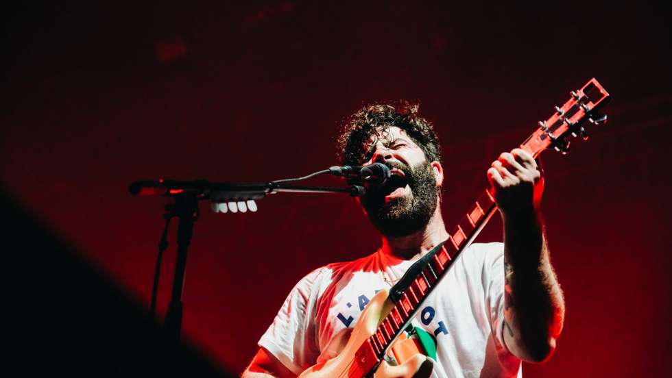 Os Foals foram os cabeças de cartaz do terceiro e último dia do Super Bock Super Rock, no Parque das Nações