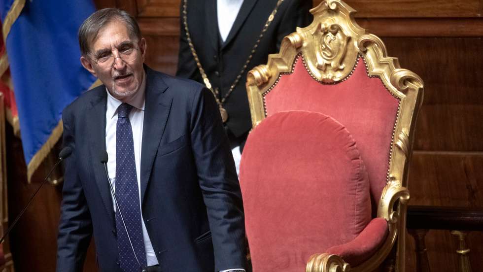 Italian Parliament Reopens For President Of Senate And Chamber Of Deputies Elections