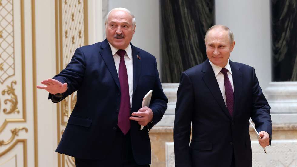 Putin Meets Belarussian Counterpart Lukashenko In Minsk