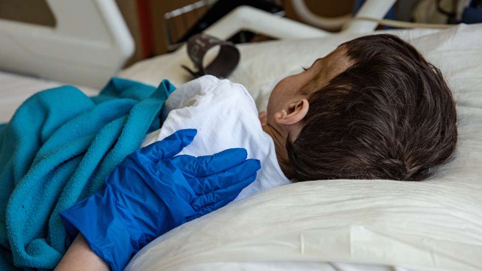 Treatment of children with Covid-19 at UHS Training and Research Hospital