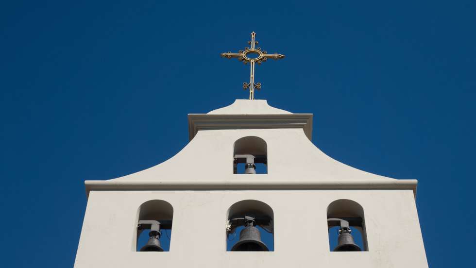 white church