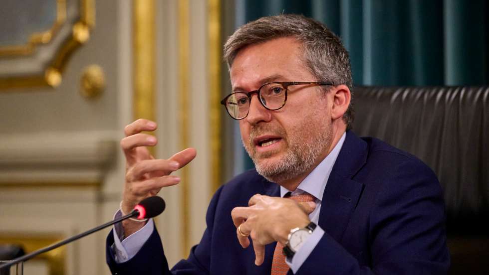 Lisbon Mayor Carlos Moedas With Associação Da Imprensa Estrangeira Em Portugal AIEP