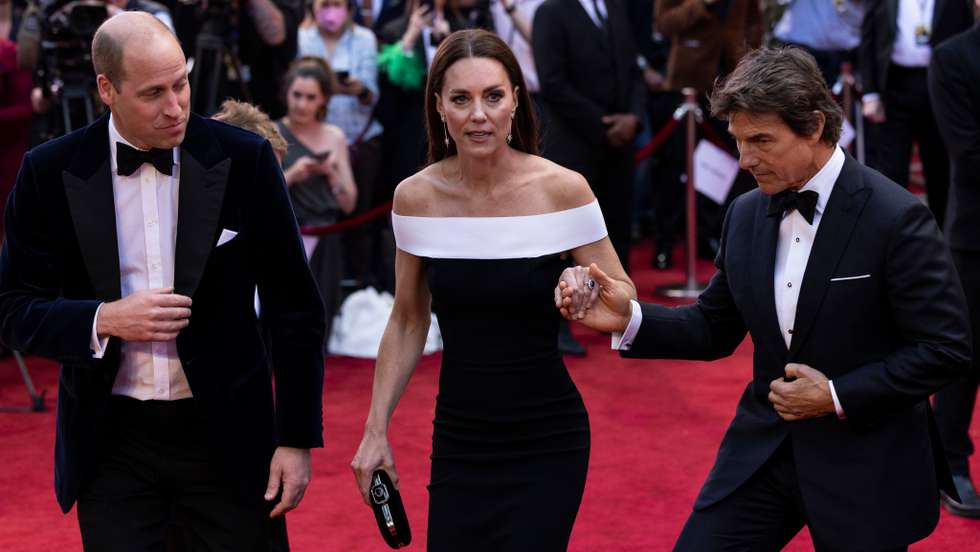 The Duke And Duchess Of Cambridge Attend The "Top Gun: Maverick" Royal Film Performance