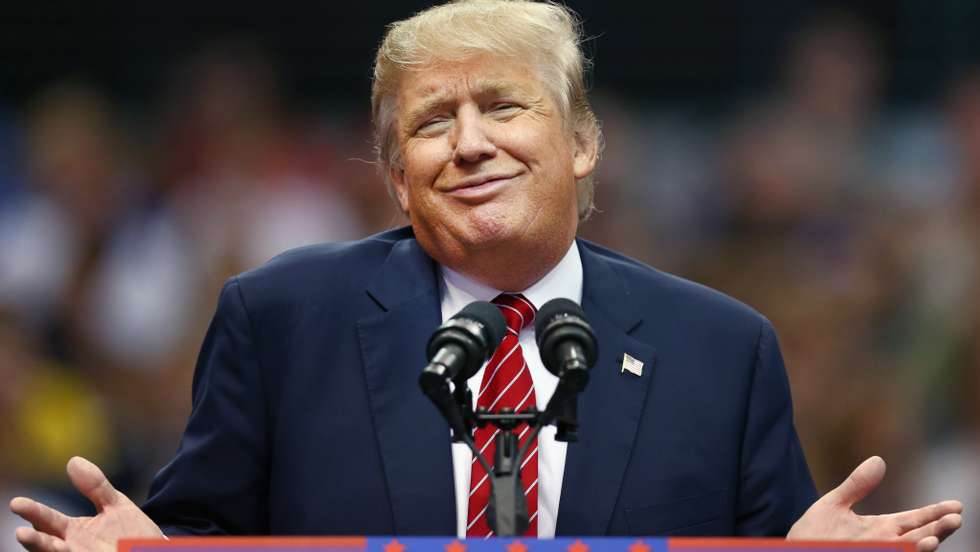Donald Trump Holds Campaign Rally In Dallas