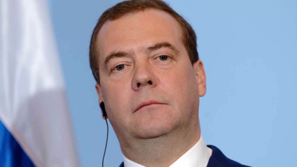 Russia's Prime Minister Dmitry Medvedev Visits Luxembourg : Day Two