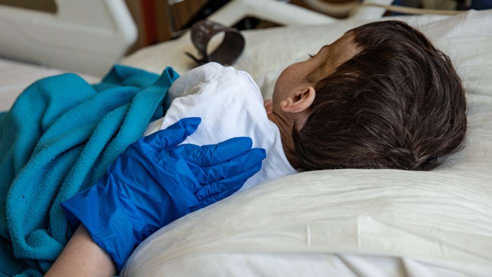 Treatment of children with Covid-19 at UHS Training and Research Hospital